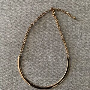 gold tone necklace